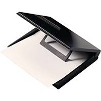 Helit Notizzettel-Box H63058, ohne Inhalt, für 200 Blatt, Maße: A7, schwarz
