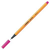 STABILO ปากกาหัวเข็ม POINT 88 ด้ามปลอก 0.4มม. ชมพู