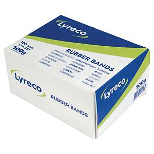 Mouchoir en papier Lyreco - boîte distributrice rectangulaire de 100