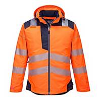Portwest T400HV winter jacket, orange/black, size S, per piece