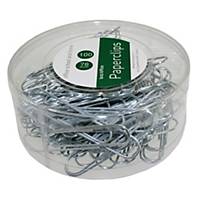 PK100 PAPERCLIP 78MM SILVER