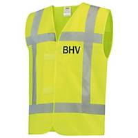 Tricorp V-RWS hi-vis safety vest for BHV, fluo yellow, size M/L, per piece