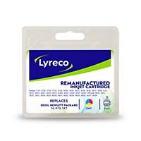 Lyreco compatible HP F6U67AE inkjet cartridge nr.302XL colour [330 pages]