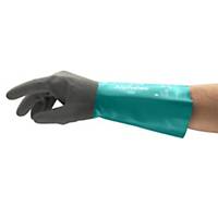 Ansell AlphaTec® 58-535B nitril handschoenen, groen/grijs, maat 7, 72 paar