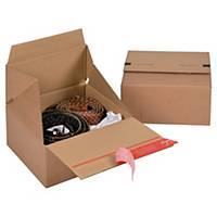 Pack de 10 cajas de envío ColomPac Eurobox - 194 × 194 × 87 mm