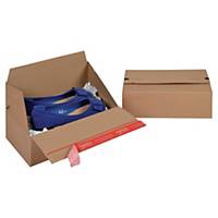 ColomPac® Euro-boxes bruine kartonnen doos, 194 x 87 x 294 mm, per 10 dozen
