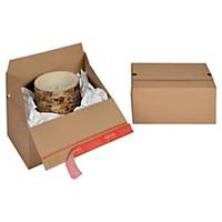 ColomPac® Euro-boxes bruine kartonnen doos, 194 x 137 x 294 mm, per 10 dozen
