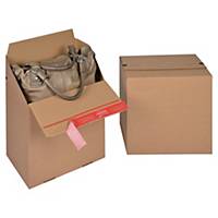 ColomPac® Euro-boxes bruine kartonnen doos, 194 x 287 x 194 mm, per 10 dozen