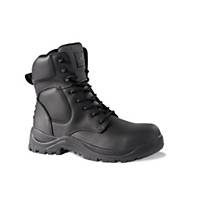Rock Fall RF333 Melanite Waterproof Safety Boot with Side Zip Size 8