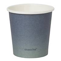 Drinking cup ecoecho, 50 x 12 cl cups per pack