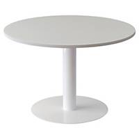 Table ronde Paperflow Easydesk - pied tulipe - Ø 115 cm - blanche