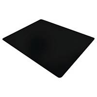 Podložka pod židli na tvrdý povrch Cleartex, 90 x 120 cm, černá