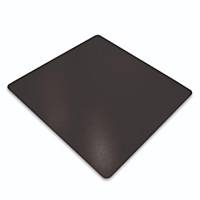 Cleartex Bodenschutzmatte, 90 x 120cm, für Teppichböden, schwarz
