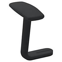 Prosedia vaste T-armleuningen voor bureaustoel, kunststof, zwart