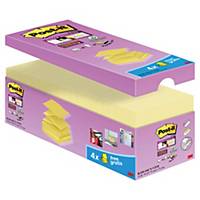 Post-it® Super Sticky Z-Notes, 76x76 mm, 90 Blatt, Packung à 20 Blöcke