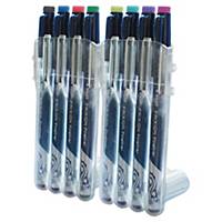 Pack 8 canetas de tinta líquida Pilot Frixion Fineliner - sortido