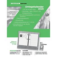 Zettler - Tischkalender - 336-0000 - 1 Tag pro Doppelseite - 80 x 108 mm