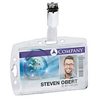 Name tag Durable with clip, 40 tags per packet