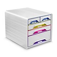 Drawer system CEP, 5 pieces, white