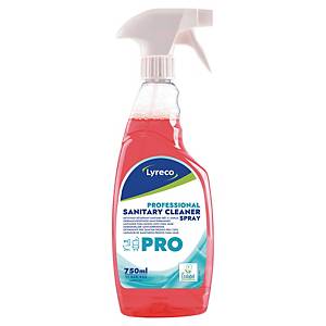 Sanitetsrengøring Lyreco Pro, spray, 750 ml