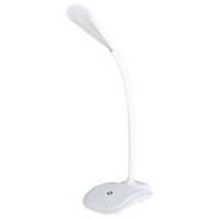 Lampe de table LED Unilux Pavo, blanc