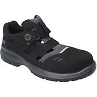 Safety sandals Bata Helsinki 3, black, size 37