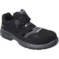 Safety sandals Bata Helsinki 3, black, size 38