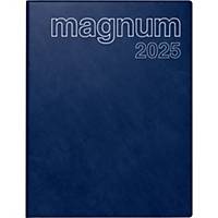 Rido-Ide Buchkalender 7027042385 Magnum, 1W/2S, 18,2 x 24cm, blau