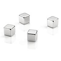 Magnet Dahle, cube 10 x 10 x 10 mm, pakke a 4 stk.