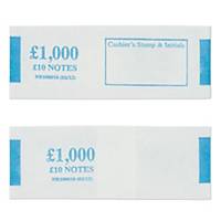 Notebands £1000 In £10 - Pack of 500