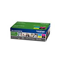 Brother TN-243CMYK laser cartridge valuepack black/blue/red/yllw [4x1.000 pages]