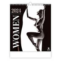Mesačný medzinárodný kalendár Women, 14 listov, 45 x 52 cm
