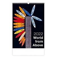 World from Above - měsíční mezinárodní kalendárium, 14 listů, 31,5 x 45 cm