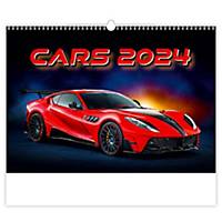 Měsíční mezinárodní kalendář Cars - 14 listů, 45 x 31,5 cm