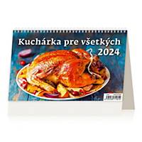 Týždenný slovenský kalendár Kuchárka pre všetkých, 58 + 2 strán, 22,6 x 13,9 cm