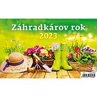 Záhradkárov rok - slovenské týždenné riadkové kalendárium, 58 + 2 strán