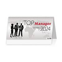 Slovensky týždenný kalendár Top Manager, 60 + 2 strán, 32 x 16 cm