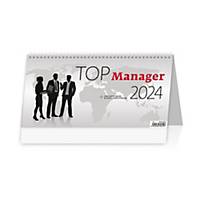 Týdenní český kalendář Top Manager, 60 + 2 stran, 32 x 16 cm