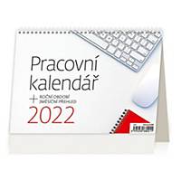 Pracovní kalendář - české týdenní sloupcové kalendárium, 54 + 2 stran