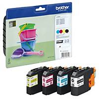 Brother LC-221 inkjet cartridge black/blue/red/yellow [4x260 pages]