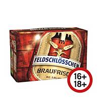 Beer Feldschlösschen Braufrisch, 10 x 33 cl bottles per pack