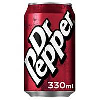 Dr Pepper Can 330ml - Pack of 24