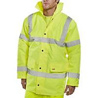 High Visibility Jacket Yellow Medium