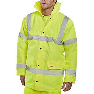 High Visibility Jacket Size Medium - Yellow