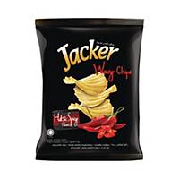 Jacker Wavy Chips Hot & Spicy 60g - Pack 12