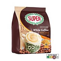 Super White Coffee 3 in 1  Brown Sugar 33g - Pack of 15