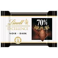 Lindt Excellence 70 Dark Chocolate Mini Tabs