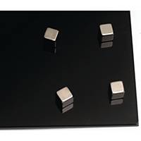 Magneter NAGA, kubemagneter 1 x 1 cm, pakke a 4 stk.