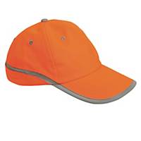 Cerva Tahr Warnschutz-Kappe, orange