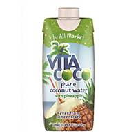Vita Coco Coconut Water with Pineapple 330ml - Pack of 6